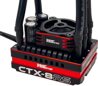 Variateur RACE PRO 1/8 250Amp + Ventilateur alu. WS LINE