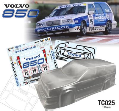 1/10 Volvo 850 Estate 190mm (non peinte) TEAM C