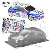 1/10 Peugeot 306 190mm (non peinte) TEAM C