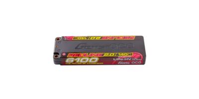 Accu Lipo Red Line Stick Low Profil 2S HV 7.6V 140C 6100 5mm GENS ACE