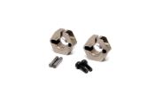 Hexagones de roue 12mm Alu. pour TT2.0 (2pcs) HOBAO