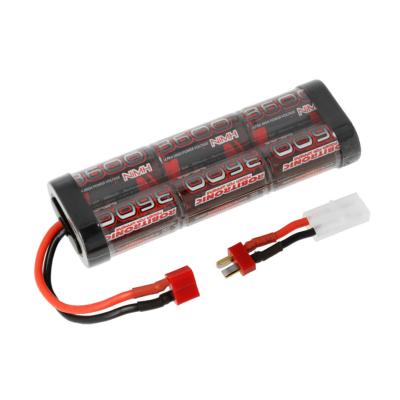 Accu NimH 3600 mAh prise Dean avec adaptateur Tamiya ROBITRONIC