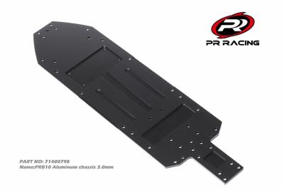 Châssis aluminium 3mm PRB10 PR RACING