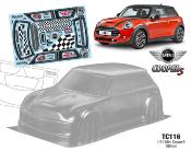 1/10 Mini COOPER S 190mm (non peinte) TEAM C