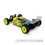 Carrosserie non-peinte P2 pour X-RAY XB4 2024 + aileron J-CONCEPTS