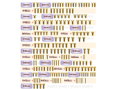 Kit de vis Acier Nitride Doré pour N1 (191pcs) AGAMA