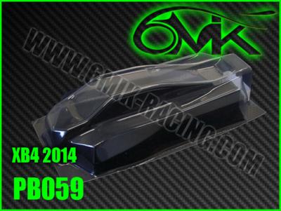 Carrosserie lexan pour XRAY XB4 2014 (non-peinte) 6-MIK