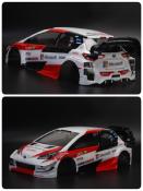 1/10 Toyota Yaris WRC 190mm (non peinte) TEAM C