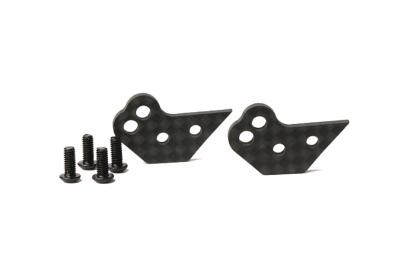 S1 Carbon Fibre Pro Steering Plates and Screws (2) PR RACING