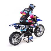 Moto RC 1/4 - Promoto-MX Club MX - BLEU - RTR SANS accu, ni chargeur LOSI