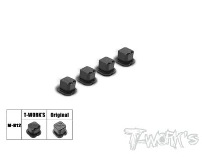 Inserts de Sus. Type 2 en Delrin pour Mugen (cale C&D) T-WORKS