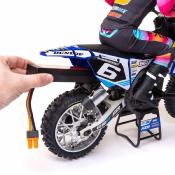 Moto RC 1/4 - Promoto-MX Club MX - BLEU - RTR SANS accu, ni chargeur LOSI