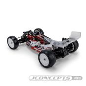 Carrosserie P2 pour Xray XB2 2024 + aileron - non-peinte J-CONCEPTS