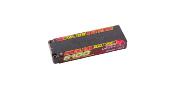 Accu Lipo Red Line Stick Low Profil 2S HV 7.6V 140C 6100 5mm GENS ACE