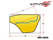 Aileron Buggy/Truggy 1/8e coloris JAUNE (non percé) VP-PRO