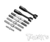 Kit de pas inverses Titane pour XRAY XB8E 24 T-WORKZ