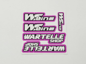 Stickers WSLine / Wartelle Shop 75x75 (différentes couleurs) WS-LINE