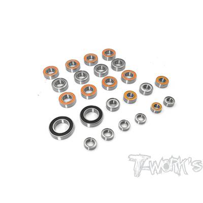 Kit complet de roulements étanches pour HB E819RS (22pcs) T-WORK'S