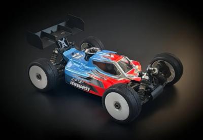 Carrosserie non-peinte "V2 Beretta" pour Mugen MBX8R Nitro & Electro - LEADFINGER RACING