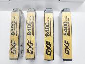 OCCASION - Lipo Batterie 2S 7.6V 8400mAh 140C Gold-NGP (piece) 5mm DXF-POWER