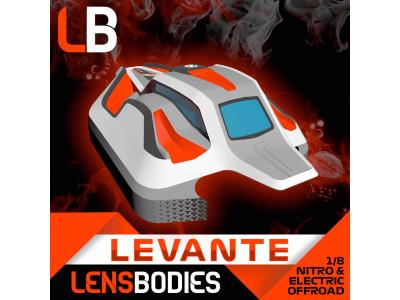 Carrosseries 1/8e "LEVANTE" light LENS BODIES