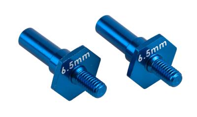 Axes de roues avants aluminiums 6.5mm (2) B7/B7D TEAM-ASSOCIATED