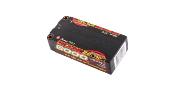 Accu lipo Red Line Shorty 2S HV 7.6V 140C 6000 5mm GENS ACE