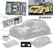 1/10 Renault 5 GT turbo 190mm (non peinte) TEAM C