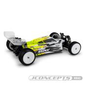 Carrosserie non-peinte S2 pour XRAY XB4 2024 + aileron J-CONCEPTS