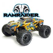 RAMRAIDER 1/10 Brushed Monster Truck RTR - Orange/Bleu FTX-RC