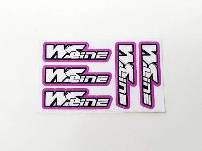 Stickers WS-Line 70x43mm (différentes couleurs) WS-LINE