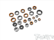 Kit complet de roulements étanches pour X-Ray XB4'22C (22 pièces) T-WORK'S