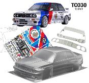 1/10 BMW E30 WARSTEINER 190mm (non peinte) TEAM C